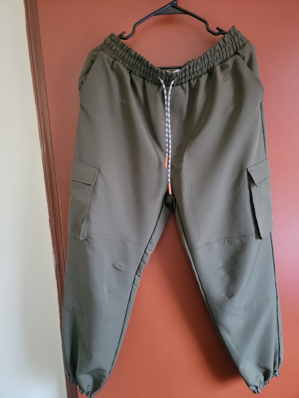 Sovereign Code Olive Green Cargo Joggers with Drawstring
